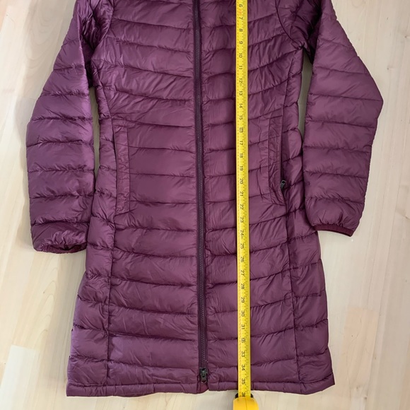 The North Face Long Burgundy Jacket S/P - Picture 6 of 8